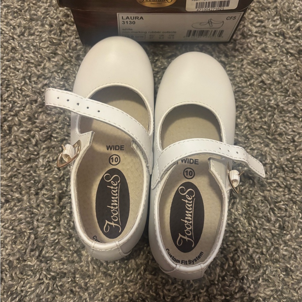 FootMates Laura White Shoes